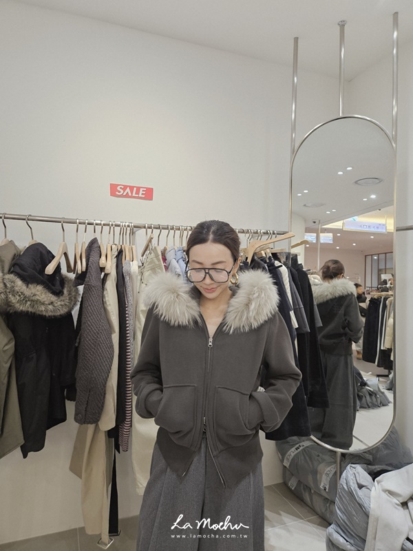 (限量商品)雙拉鍊人造毛刷絨外套